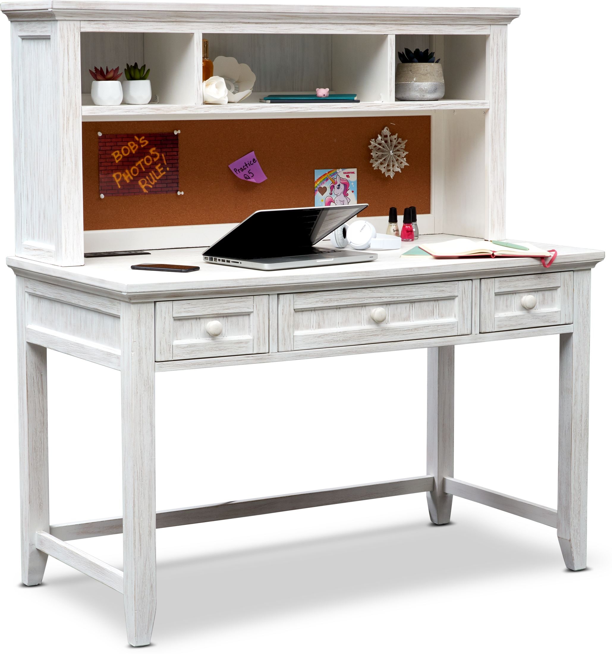 value city white desk